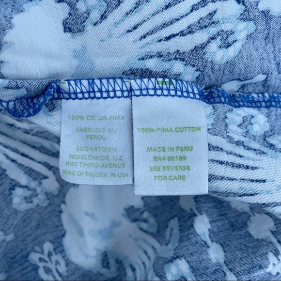 Lilly Pulitzer Melle Dress in Indigo "Get in Line Size Small - Picture 5 of 9